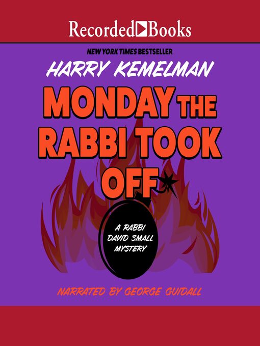 Title details for Monday the Rabbi Took Off by Harry Kemelman - Wait list